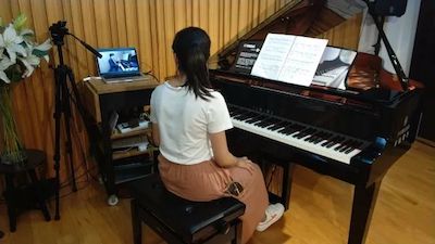 优胜客特邀艺术家浙江音乐学院钢琴系丁阳博士Hybrid远程教育大师班+音乐会圆满成功