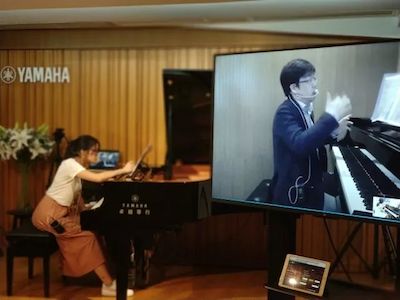 优胜客特邀艺术家浙江音乐学院钢琴系丁阳博士Hybrid远程教育大师班+音乐会圆满成功