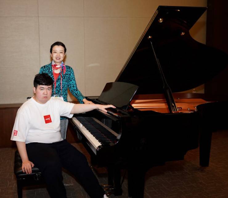 “优胜客未来艺术家”刘明康首秀《2019国际特奥·韩国艺术节》
