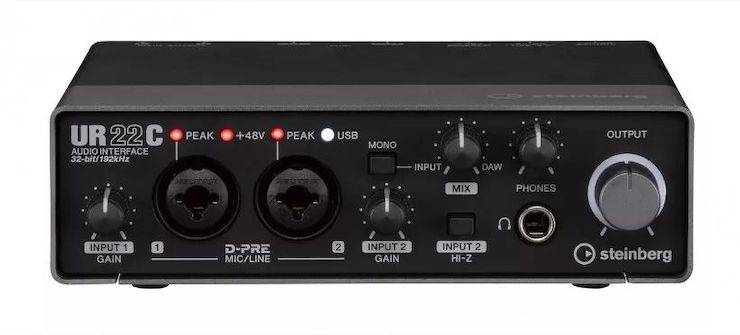 升级 USB-C 和 32/192：Steinberg 发布 UR22C、UR44C 和 UR816C 音频接口