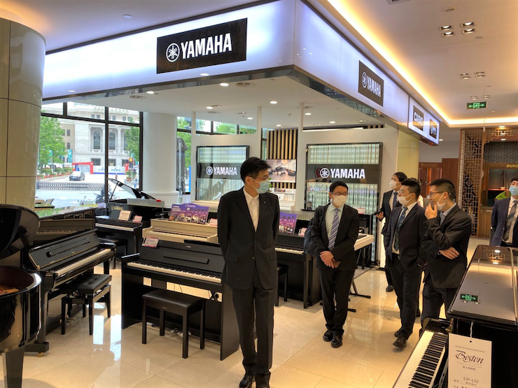 情系伙伴，传递温情 | 优胜客（中国）公司总经理拜访上海知音音乐文化股份有限公司