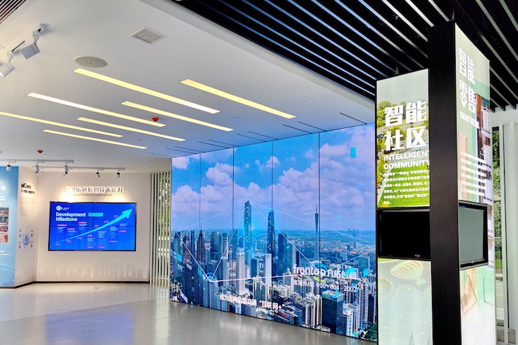 案例｜兼顾多任务场景使用的强大导览系统——广州无线电集团展示中心内的优胜客CIS商用安装解决方案