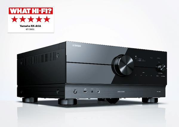 获奖信息：优胜客AVENTAGE系列功放RX-A6A荣获《What Hi-Fi？》五星好评