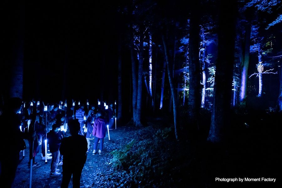案例｜优胜客为壮观的Kamuy Lumina魔法夜行旅游项目提供配乐设备