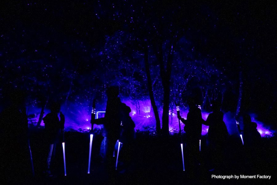 案例｜优胜客为壮观的Kamuy Lumina魔法夜行旅游项目提供配乐设备