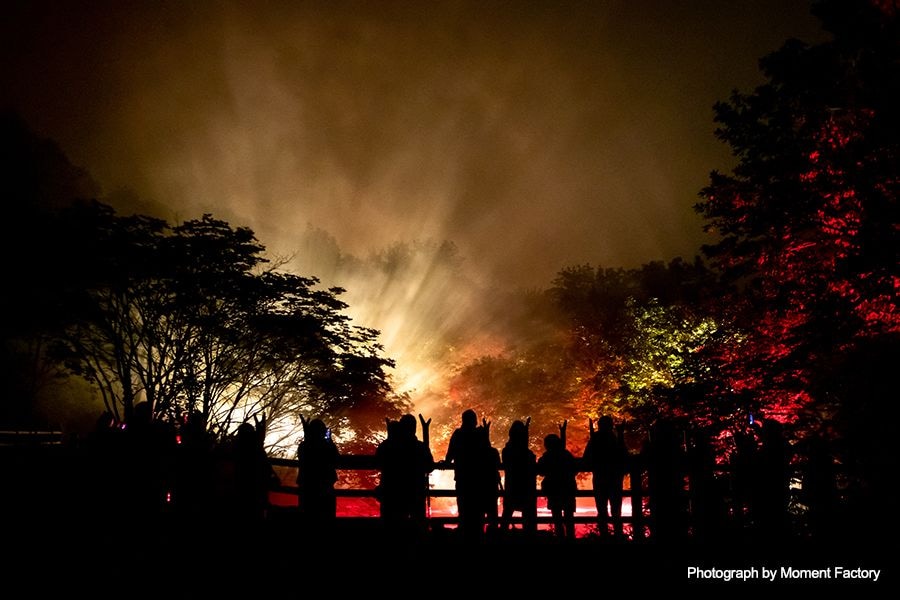 案例｜优胜客为壮观的Kamuy Lumina魔法夜行旅游项目提供配乐设备