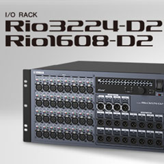 全新 Rio3224-D2 和 Rio1608-D2 Dante I/O 接口箱全面升级音质、可靠性以及可视化体验