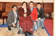 届优胜客全国钢琴比赛顾问周广仁先生亲临决赛现场 